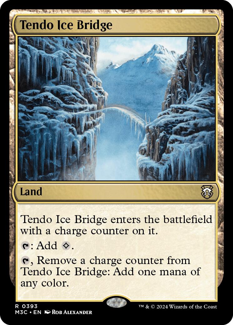 Tendo Ice Bridge [Modern Horizons 3 Commander] | Deep Dive Games St. Marys