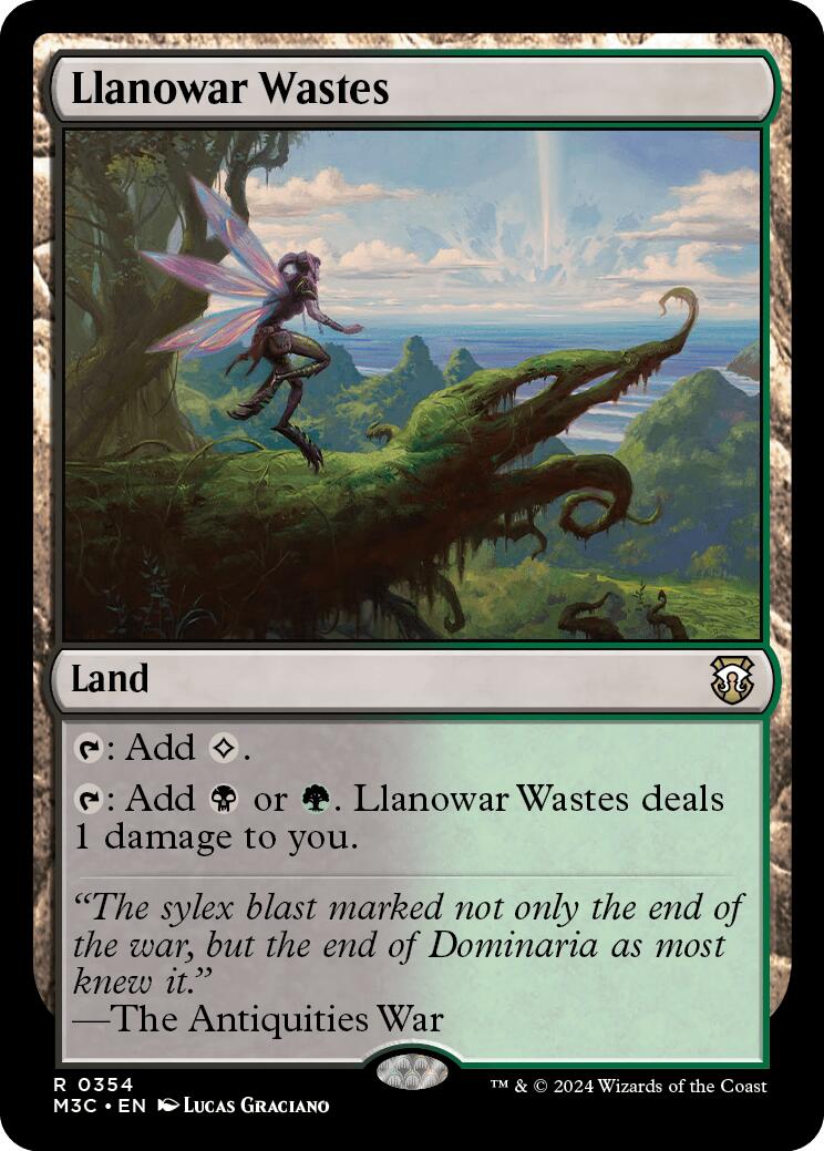 Llanowar Wastes [Modern Horizons 3 Commander] | Deep Dive Games St. Marys