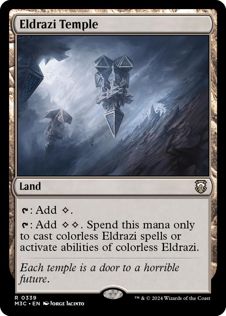 Eldrazi Temple [Modern Horizons 3 Commander] | Deep Dive Games St. Marys