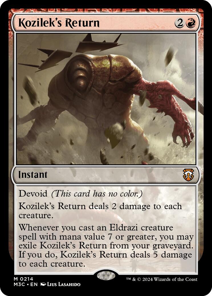 Kozilek's Return [Modern Horizons 3 Commander] | Deep Dive Games St. Marys