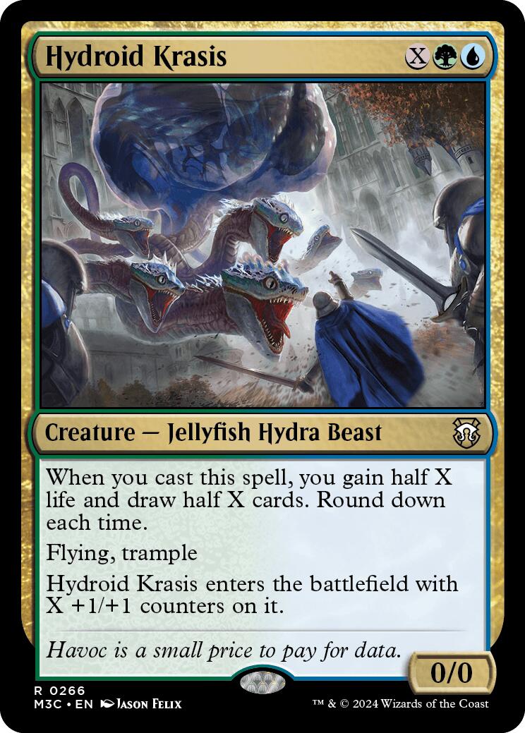 Hydroid Krasis [Modern Horizons 3 Commander] | Deep Dive Games St. Marys