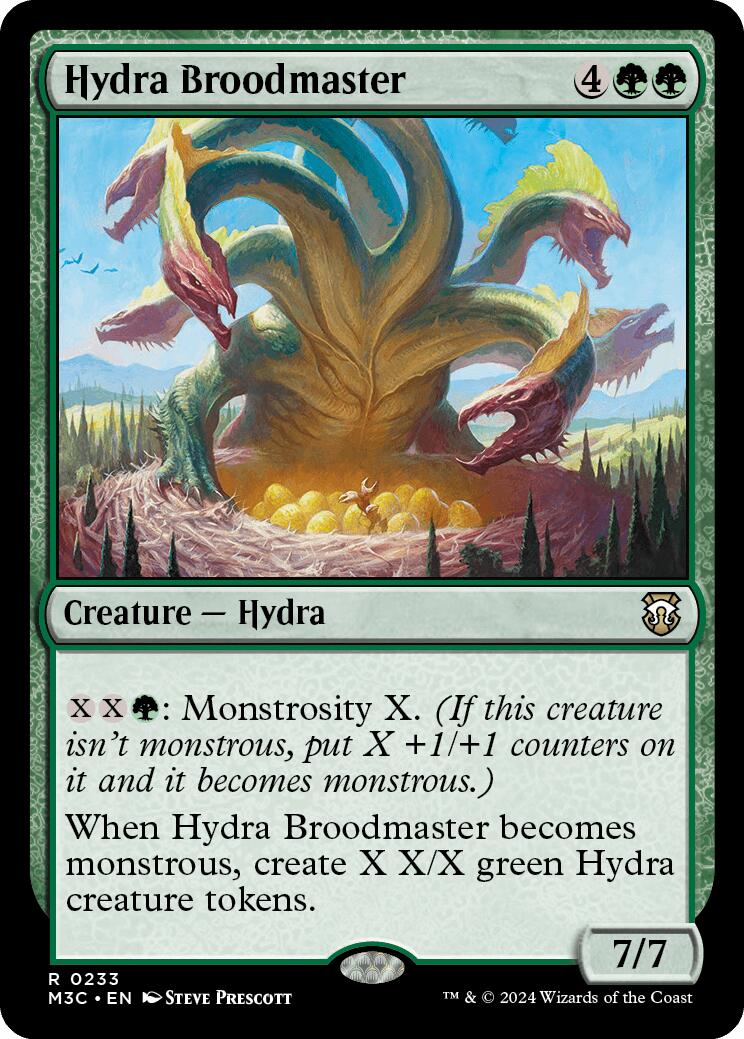 Hydra Broodmaster [Modern Horizons 3 Commander] | Deep Dive Games St. Marys