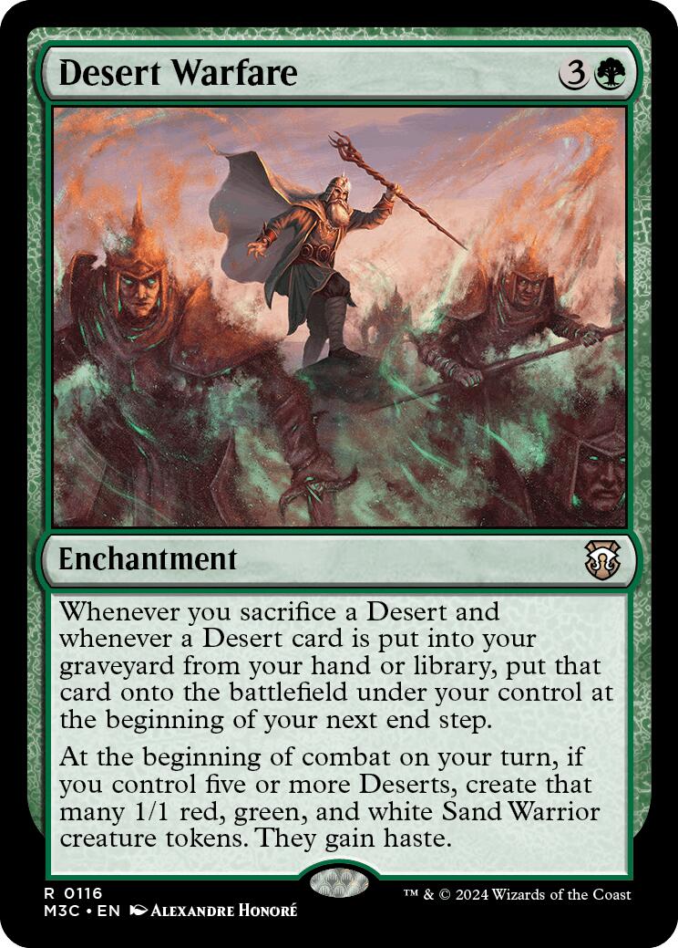Desert Warfare [Modern Horizons 3 Commander] | Deep Dive Games St. Marys