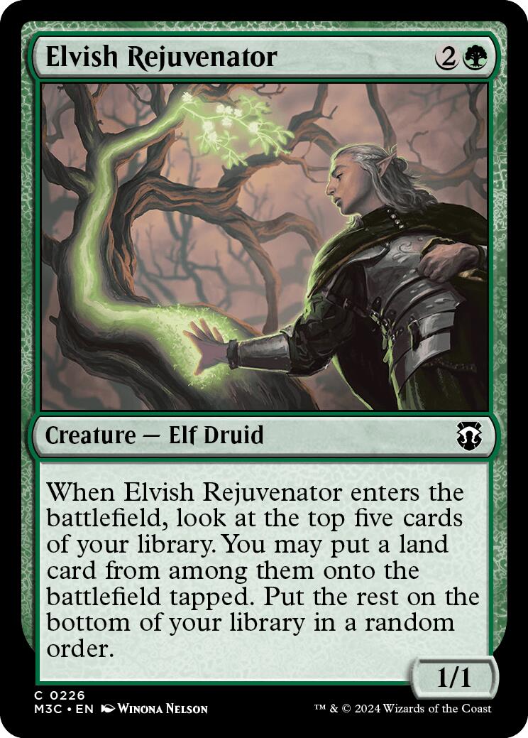 Elvish Rejuvenator [Modern Horizons 3 Commander] | Deep Dive Games St. Marys