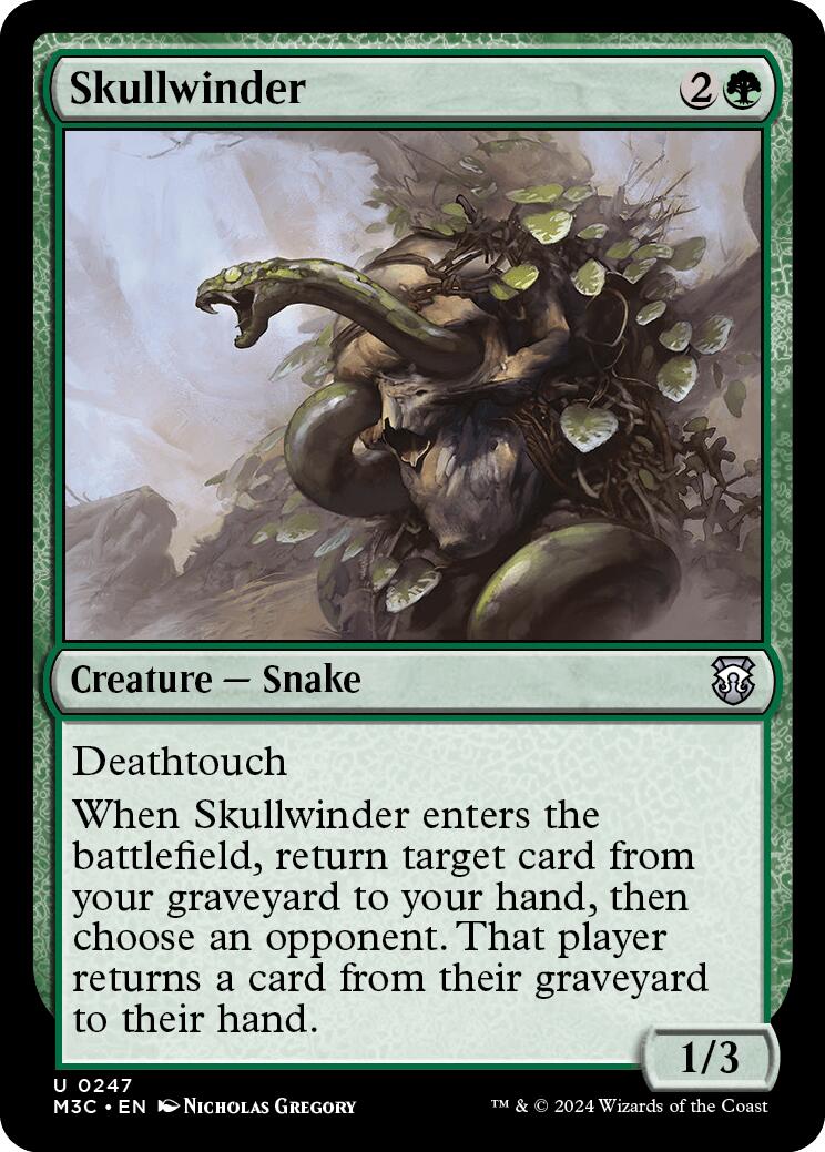 Skullwinder [Modern Horizons 3 Commander] | Deep Dive Games St. Marys