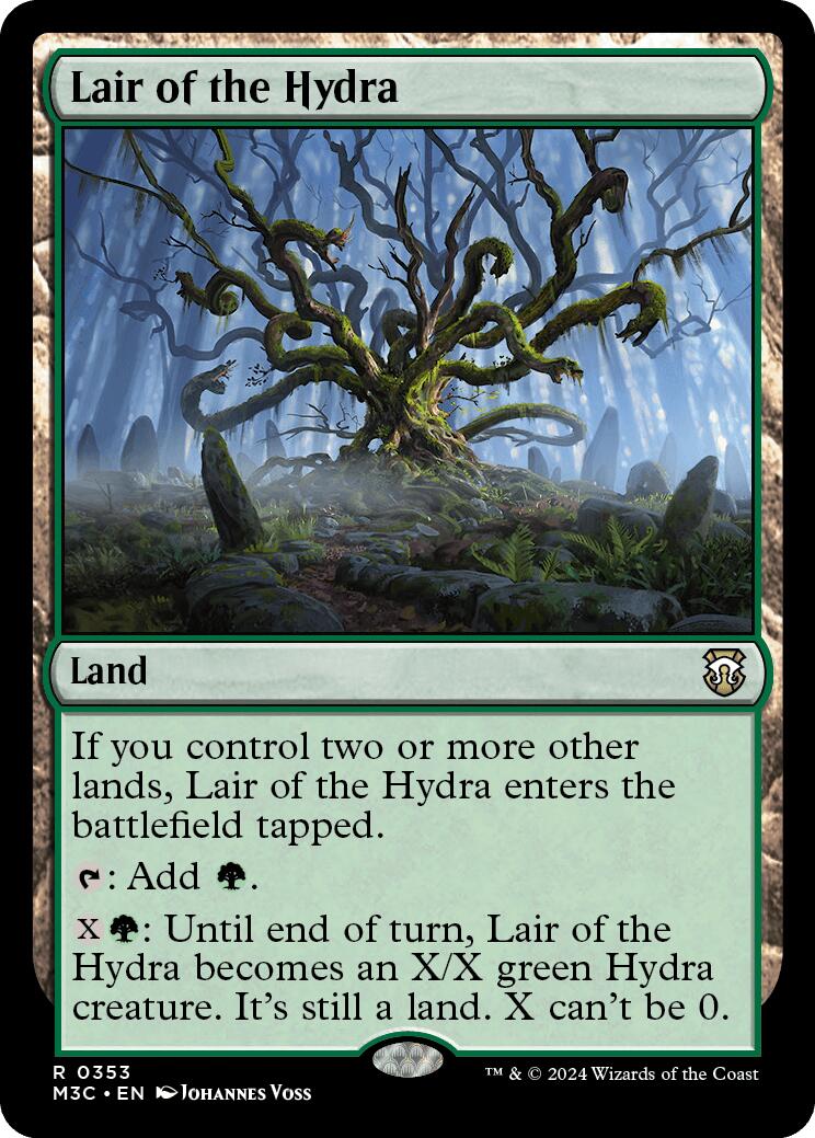 Lair of the Hydra [Modern Horizons 3 Commander] | Deep Dive Games St. Marys