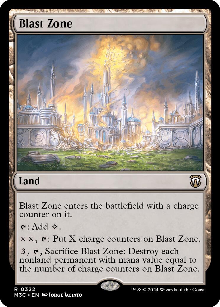 Blast Zone [Modern Horizons 3 Commander] | Deep Dive Games St. Marys