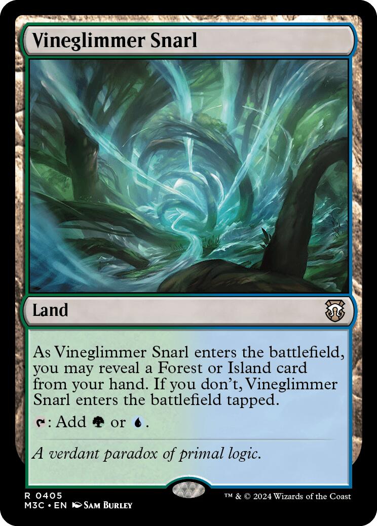 Vineglimmer Snarl [Modern Horizons 3 Commander] | Deep Dive Games St. Marys