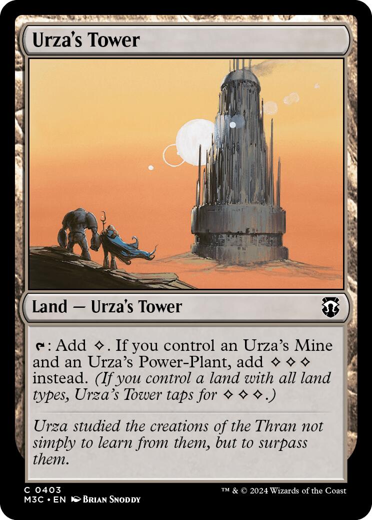 Urza's Tower [Modern Horizons 3 Commander] | Deep Dive Games St. Marys