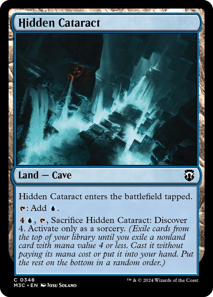 Hidden Cataract [Modern Horizons 3 Commander] | Deep Dive Games St. Marys