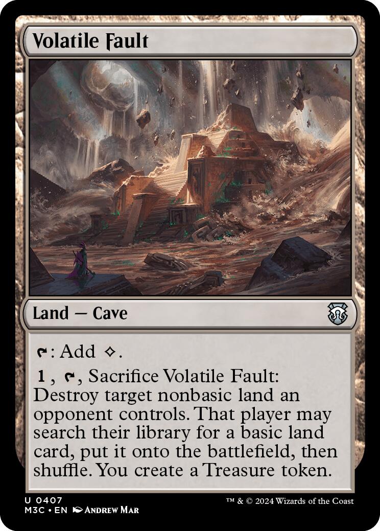 Volatile Fault [Modern Horizons 3 Commander] | Deep Dive Games St. Marys