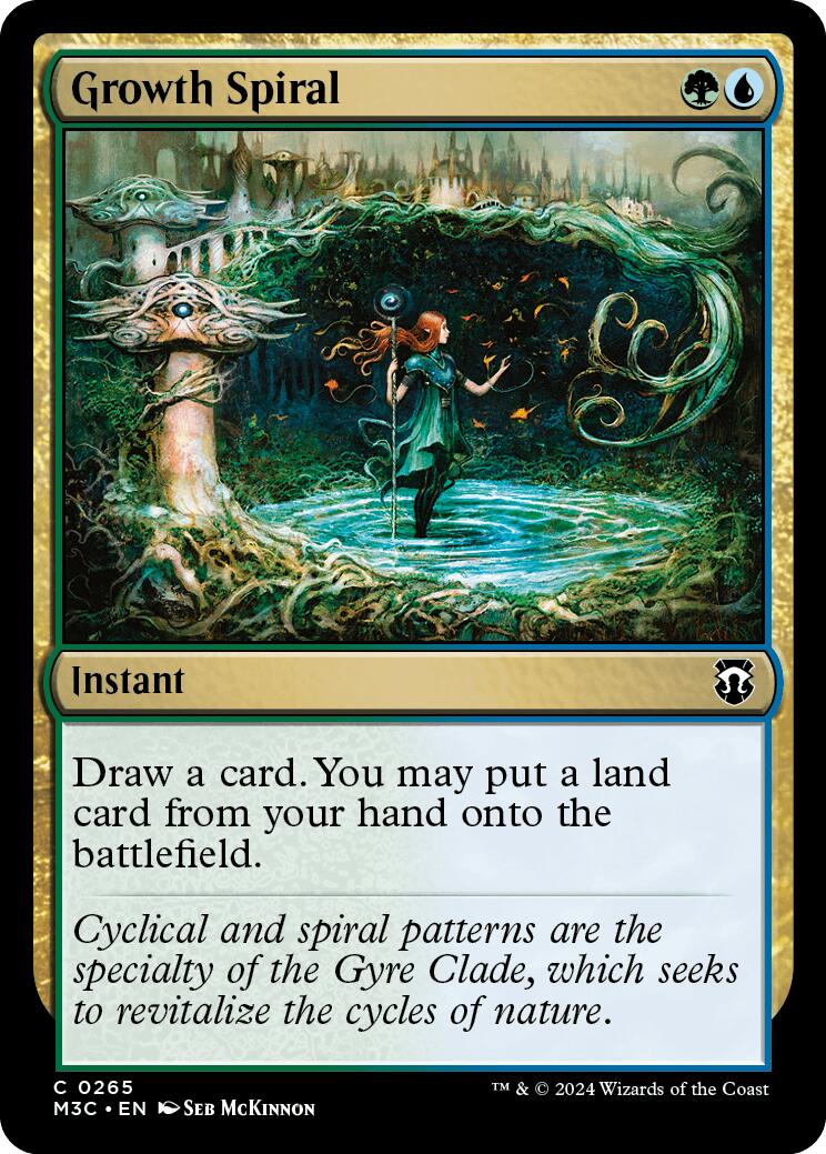 Growth Spiral [Modern Horizons 3 Commander] | Deep Dive Games St. Marys
