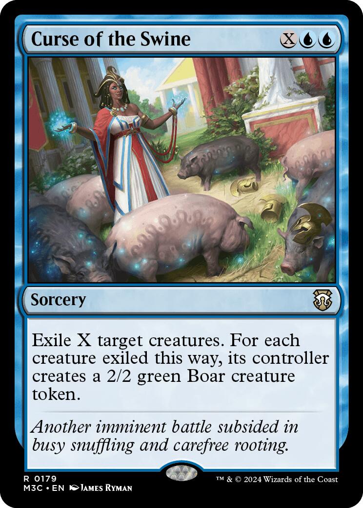 Curse of the Swine [Modern Horizons 3 Commander] | Deep Dive Games St. Marys