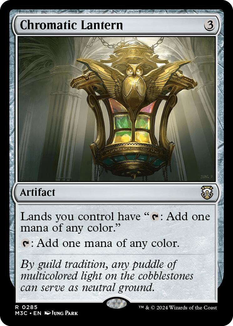 Chromatic Lantern [Modern Horizons 3 Commander] | Deep Dive Games St. Marys