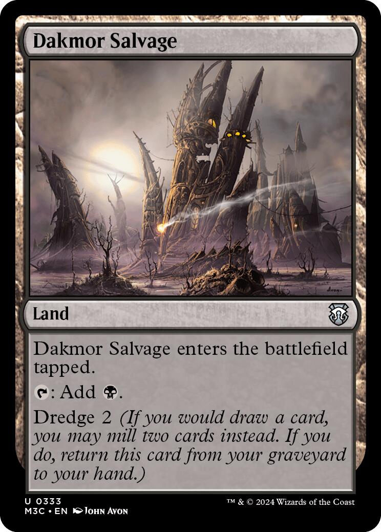 Dakmor Salvage [Modern Horizons 3 Commander] | Deep Dive Games St. Marys