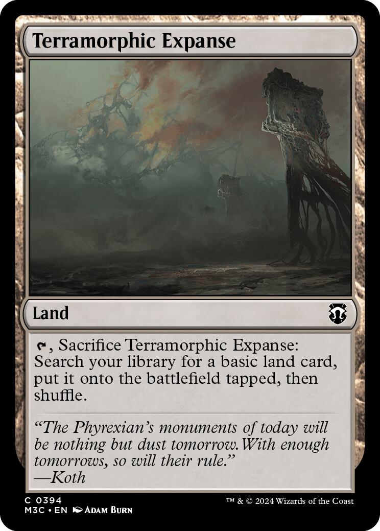 Terramorphic Expanse [Modern Horizons 3 Commander] | Deep Dive Games St. Marys