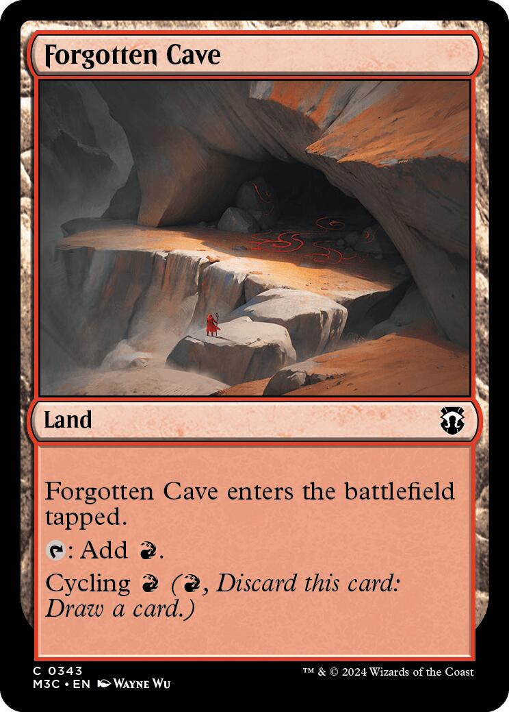Forgotten Cave [Modern Horizons 3 Commander] | Deep Dive Games St. Marys