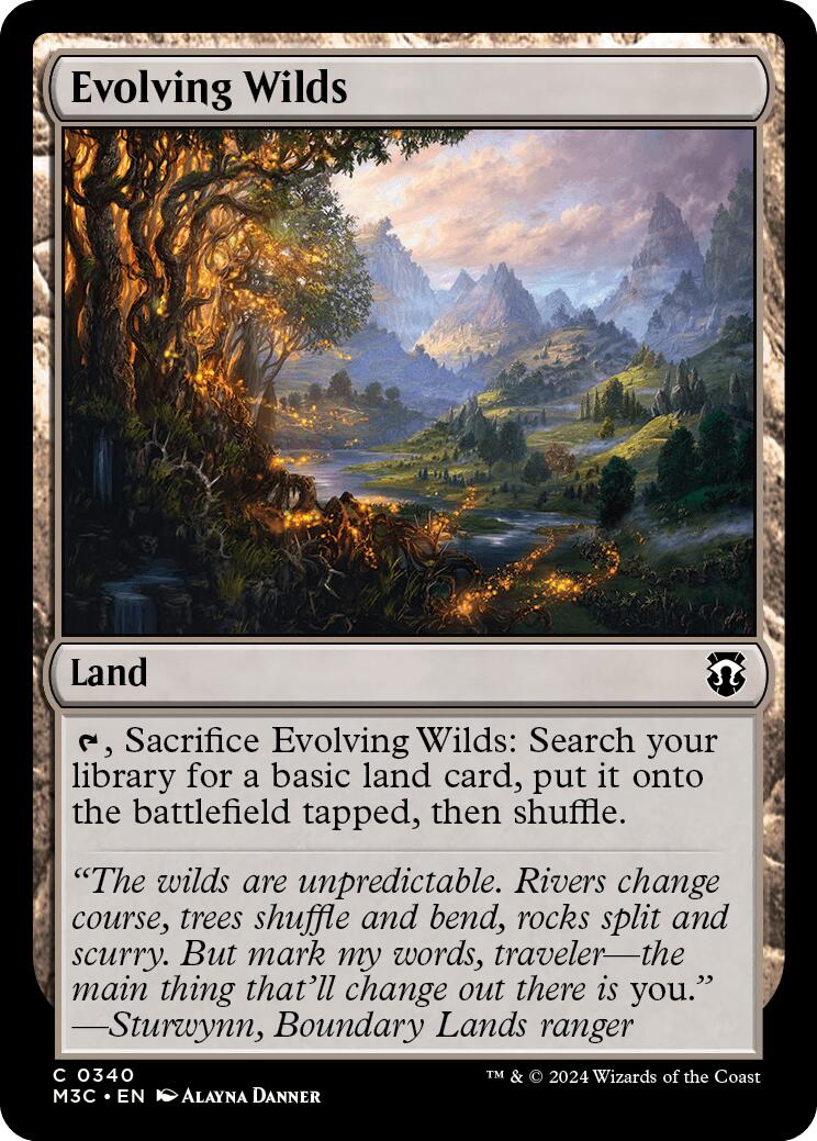 Evolving Wilds [Modern Horizons 3 Commander] | Deep Dive Games St. Marys