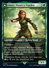 Doric, Nature's Warden // Doric, Owlbear Avenger [Secret Lair Drop Series] | Deep Dive Games St. Marys