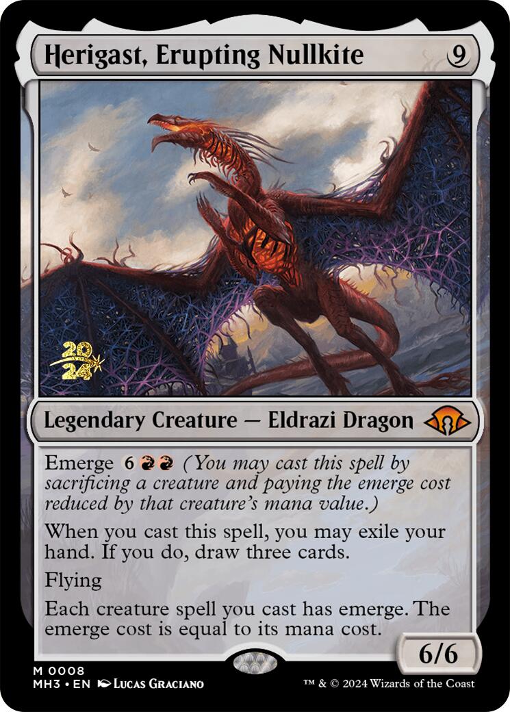 Herigast, Erupting Nullkite [Modern Horizons 3 Prerelease Promos] | Deep Dive Games St. Marys