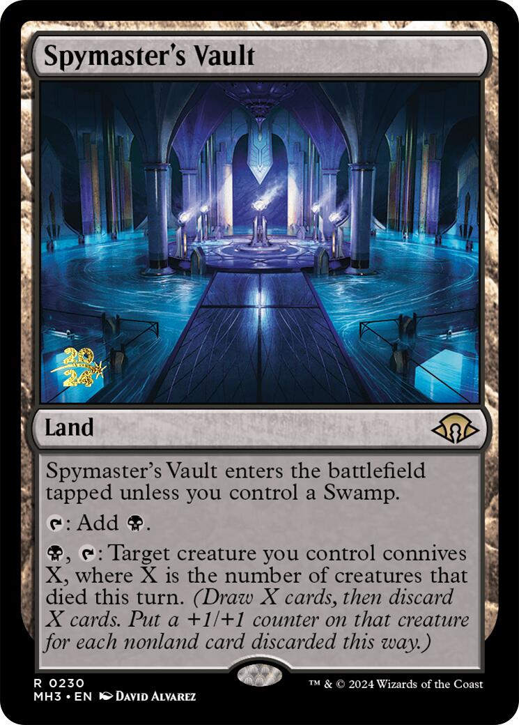 Spymaster's Vault [Modern Horizons 3 Prerelease Promos] | Deep Dive Games St. Marys