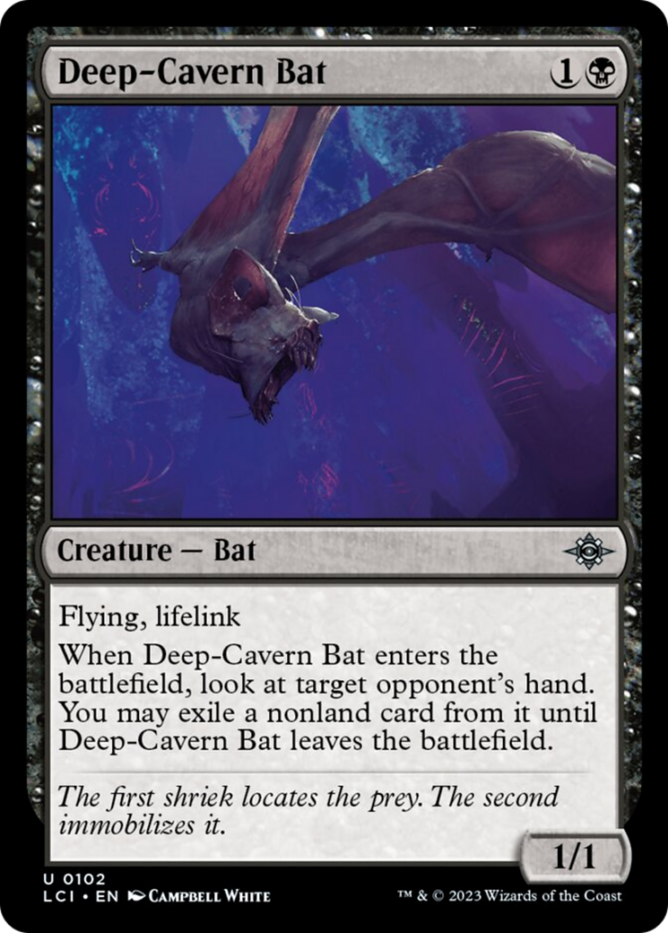 Deep-Cavern Bat [The Lost Caverns of Ixalan] | Deep Dive Games St. Marys