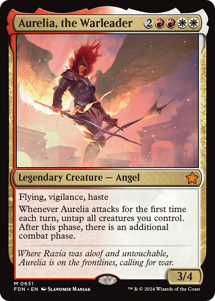 Aurelia, the Warleader [Foundations] | Deep Dive Games St. Marys