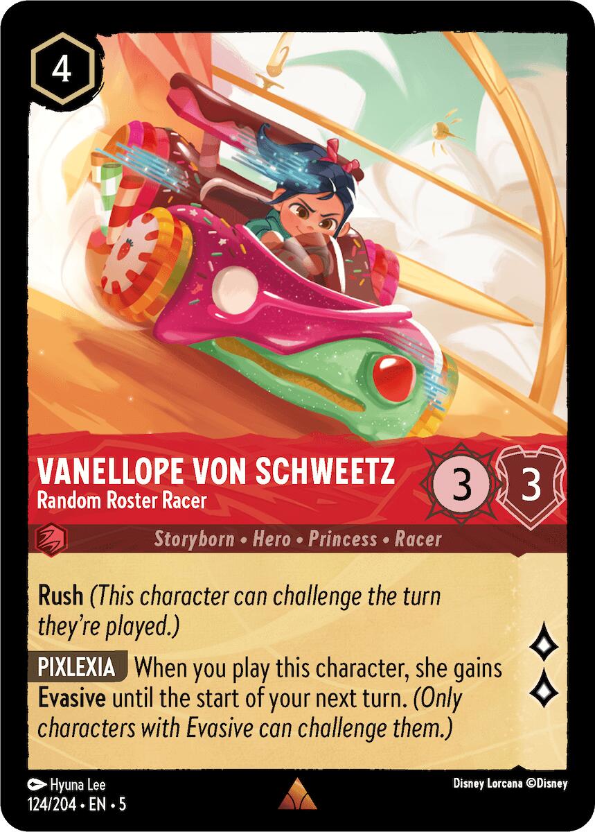 Vanellope von Schweetz - Random Roster Racer (124/204) [Shimmering Skies] | Deep Dive Games St. Marys
