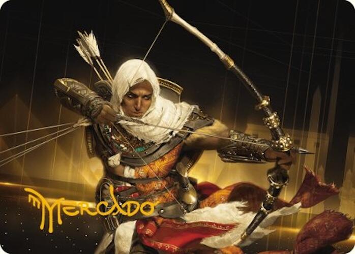 Bayek of Siwa Art Card (Gold-Stamped Signature) [Assassin's Creed Art Series] | Deep Dive Games St. Marys