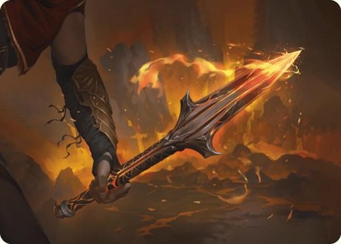 The Spear of Leonidas Art Card [Assassin's Creed Art Series] | Deep Dive Games St. Marys