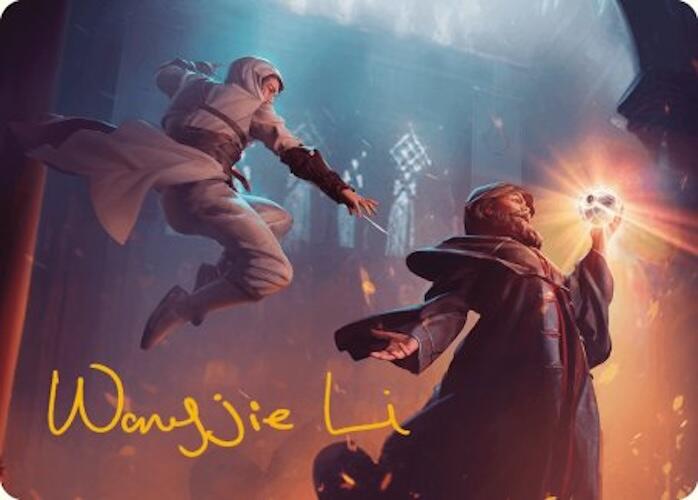 Mortify Art Card (Gold-Stamped Signature) [Assassin's Creed Art Series] | Deep Dive Games St. Marys
