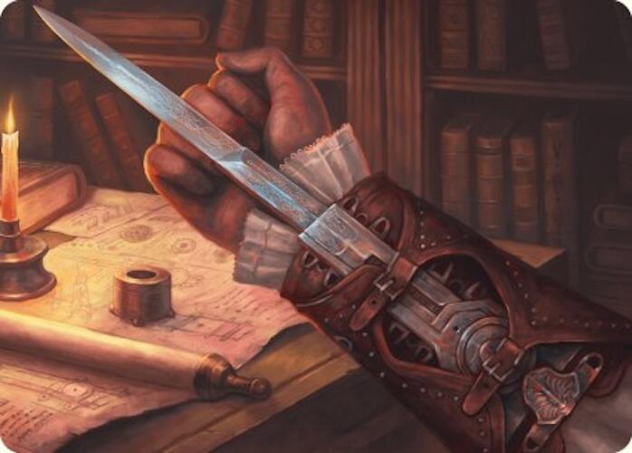 Hidden Blade Art Card [Assassin's Creed Art Series] | Deep Dive Games St. Marys