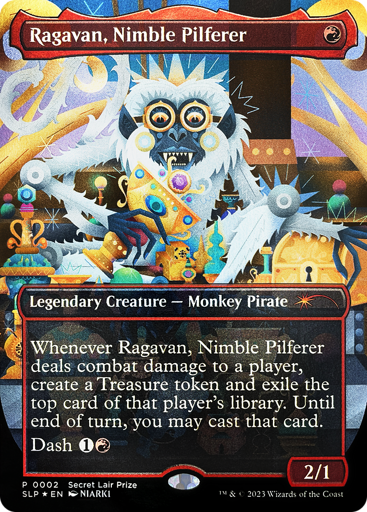 Ragavan, Nimble Pilferer (Borderless) [Secret Lair Showdown] | Deep Dive Games St. Marys