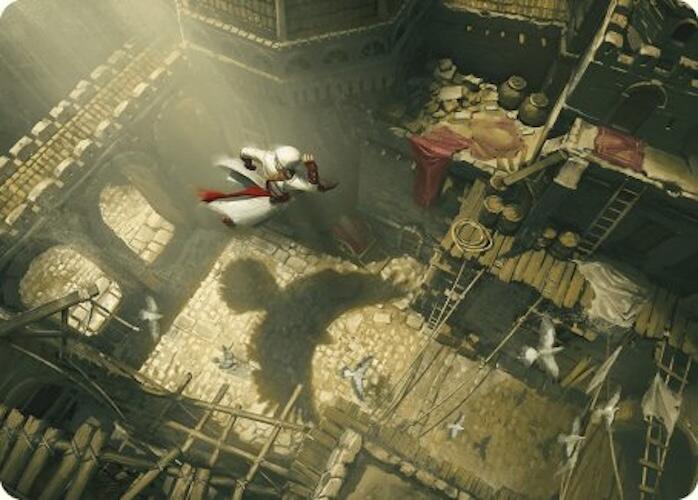 Rooftop Bypass Art Card [Assassin's Creed Art Series] | Deep Dive Games St. Marys