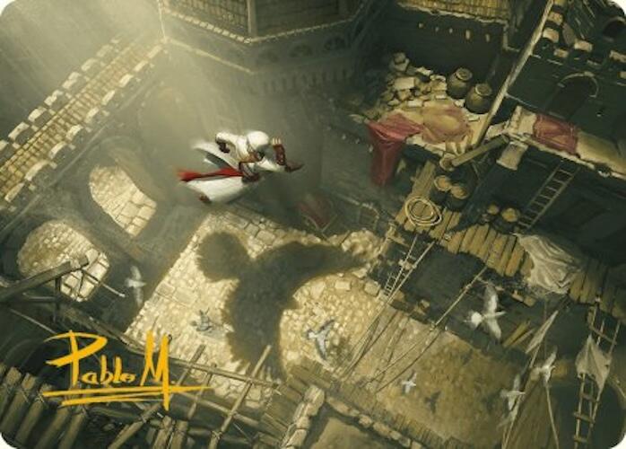 Rooftop Bypass Art Card (Gold-Stamped Signature) [Assassin's Creed Art Series] | Deep Dive Games St. Marys