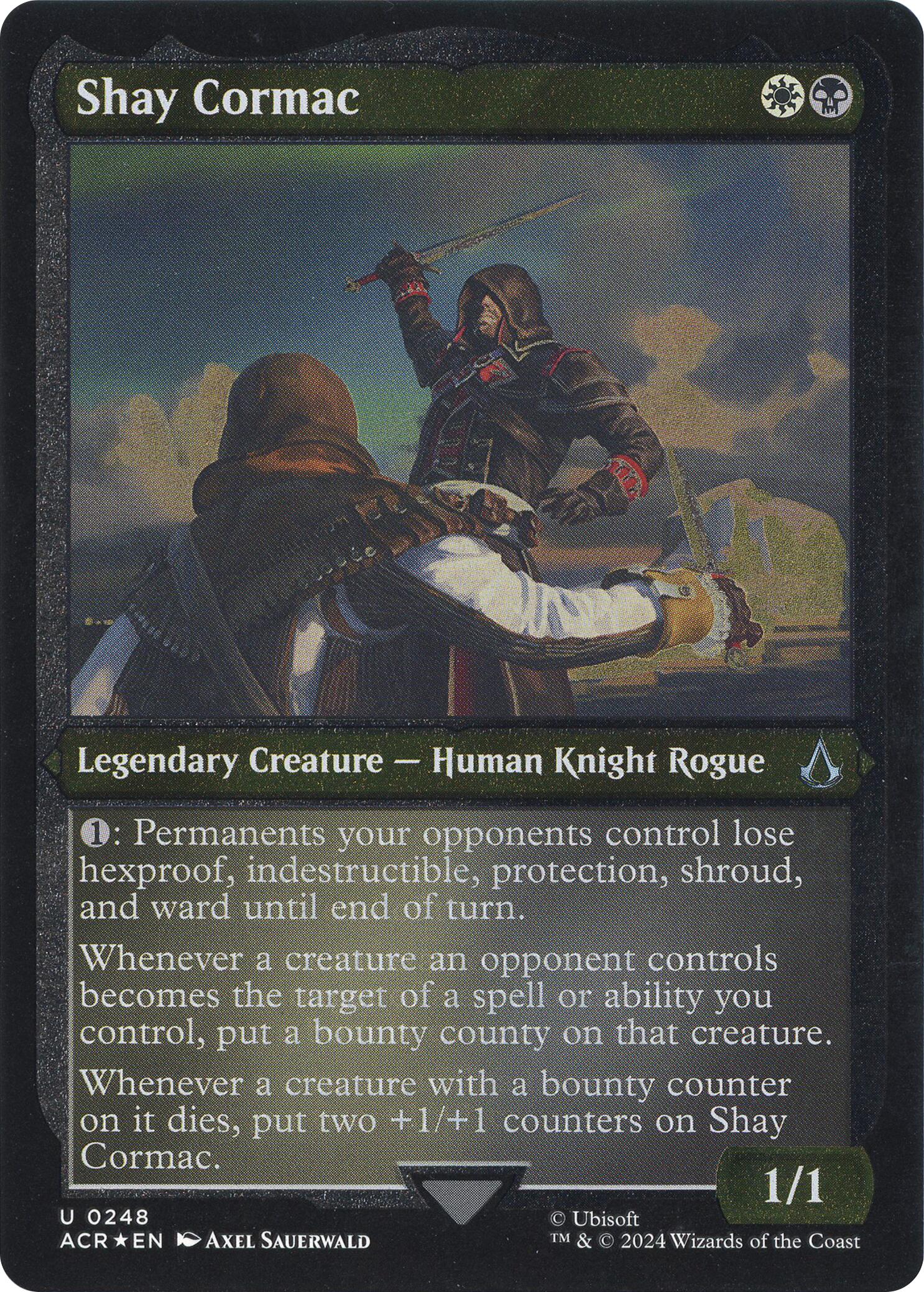 Shay Cormac (Foil Etched) [Assassin's Creed] | Deep Dive Games St. Marys