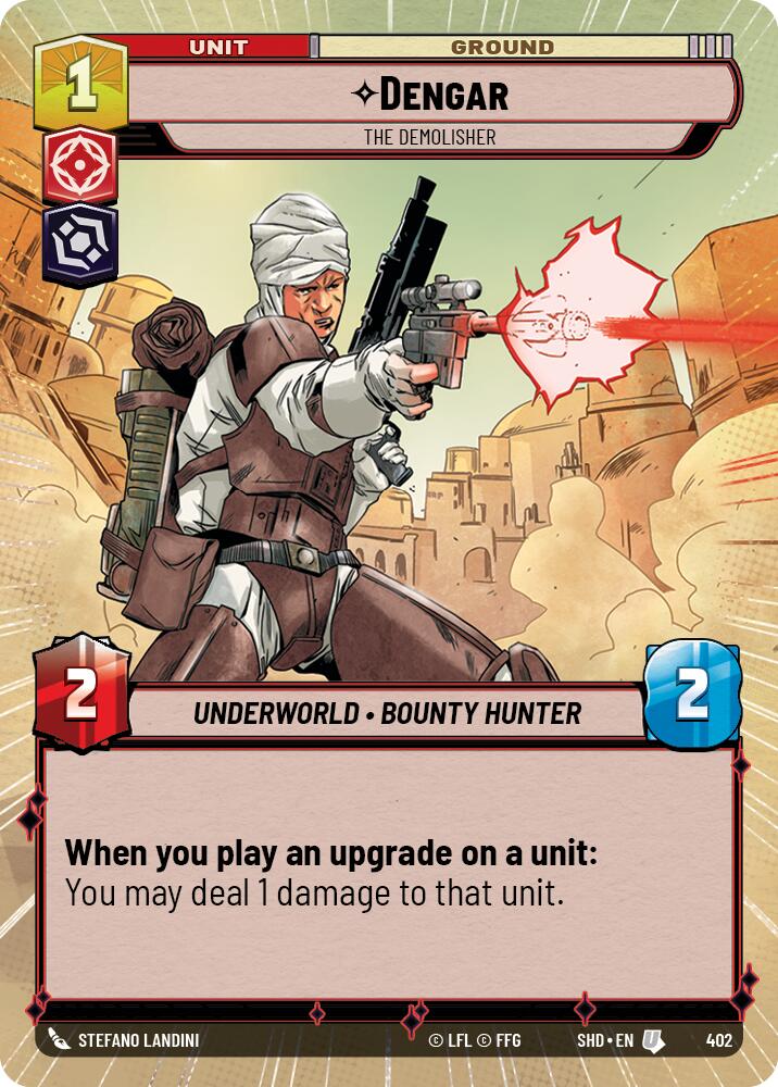 Dengar - The Demolisher (Hyperspace) (402) [Shadows of the Galaxy] | Deep Dive Games St. Marys