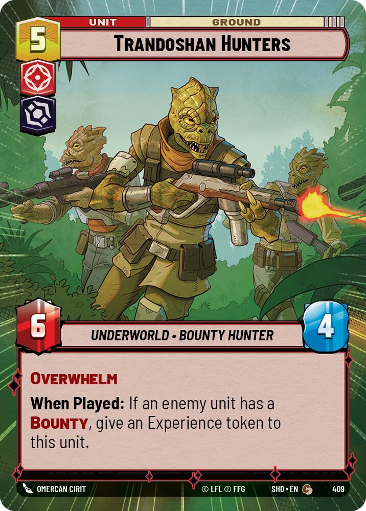 Trandoshan Hunters (Hyperspace) (409) [Shadows of the Galaxy] | Deep Dive Games St. Marys