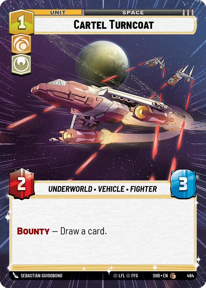 Cartel Turncoat (Hyperspace) (464) [Shadows of the Galaxy] | Deep Dive Games St. Marys