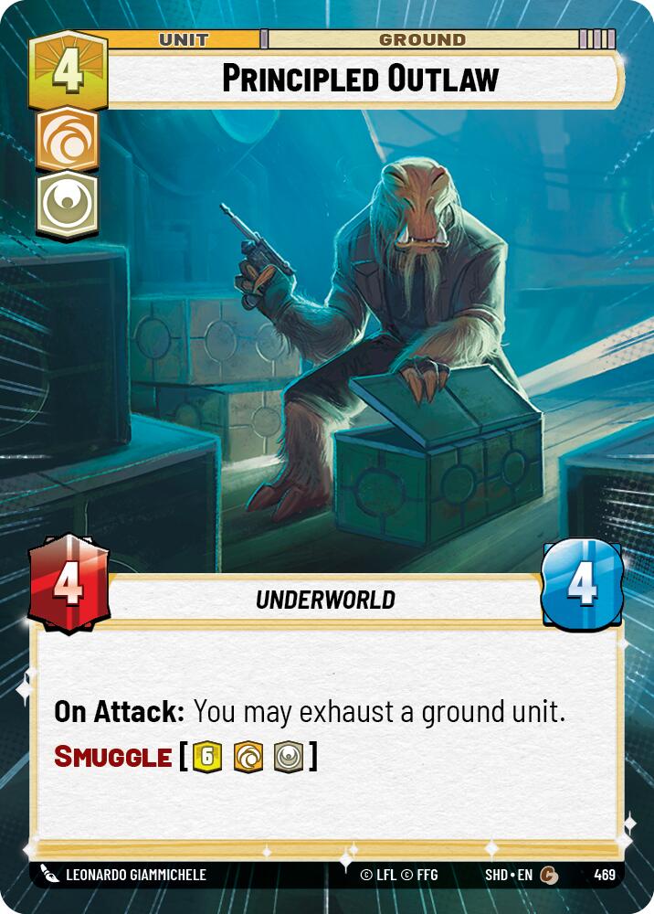 Principled Outlaw (Hyperspace) (469) [Shadows of the Galaxy] | Deep Dive Games St. Marys