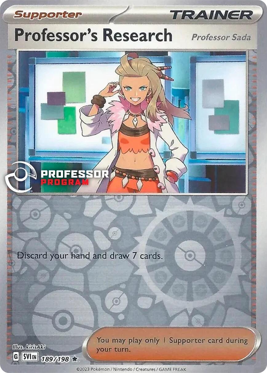 Professor's Research (189/198) (2023) [Professor Program Promos] | Deep Dive Games St. Marys