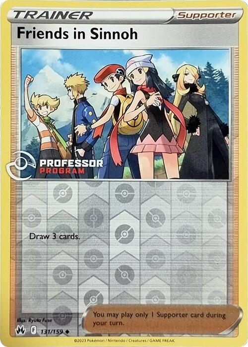 Friends in Sinnoh (131/159) (2023) [Professor Program Promos] | Deep Dive Games St. Marys