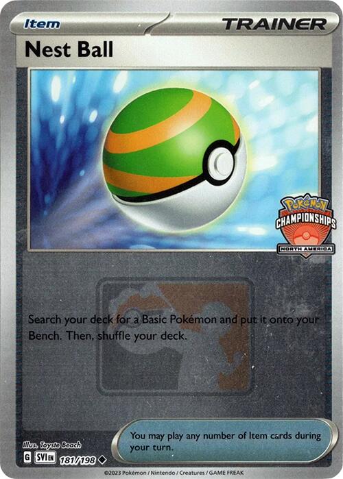 Nest Ball (181/198) (2024 North America Championships) [League & Championship Cards] | Deep Dive Games St. Marys