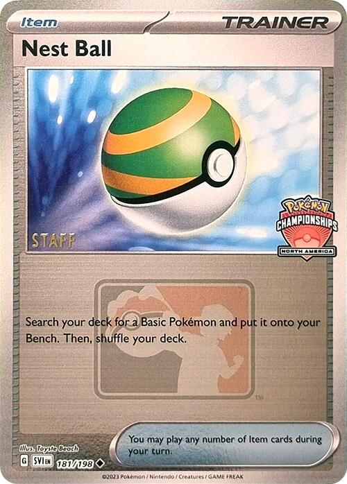 Nest Ball (181/198) (2024 North America Championships Staff) [League & Championship Cards] | Deep Dive Games St. Marys