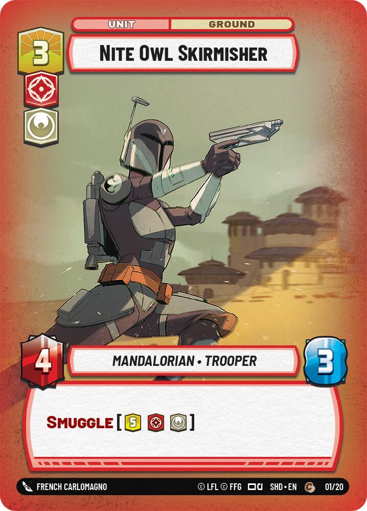 Nite Owl Skirmisher (01/20) [Shadows of the Galaxy: Weekly Play] | Deep Dive Games St. Marys