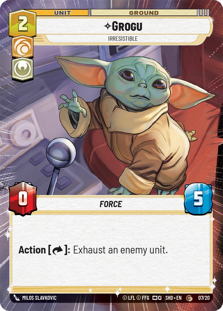Grogu - Irresistible (Hyperspace) (07/20) [Shadows of the Galaxy: Weekly Play] | Deep Dive Games St. Marys
