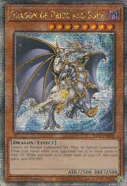 Dragon of Pride and Soul (Quarter Century Secret Rare) [INFO-EN000] Quarter Century Secret Rare | Deep Dive Games St. Marys