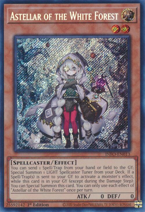 Astellar of the White Forest [INFO-EN013] Secret Rare | Deep Dive Games St. Marys