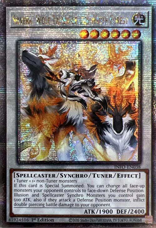 Silvera, Wolf Tamer of the White Forest (Quarter Century Secret Rare) [INFO-EN038] Quarter Century Secret Rare | Deep Dive Games St. Marys