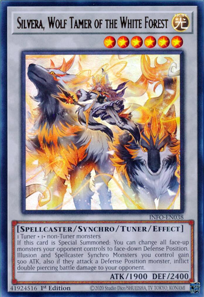 Silvera, Wolf Tamer of the White Forest [INFO-EN038] Ultra Rare | Deep Dive Games St. Marys